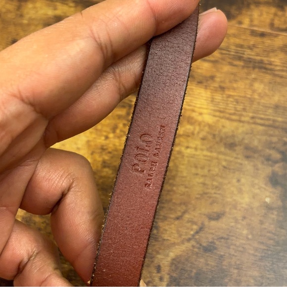 Polo Ralph Lauren Western Concho Belt Womens Size Small Brown Leather Rodeo - Picture 6 of 16
